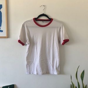 American Apparel Unisex Baseball Tee